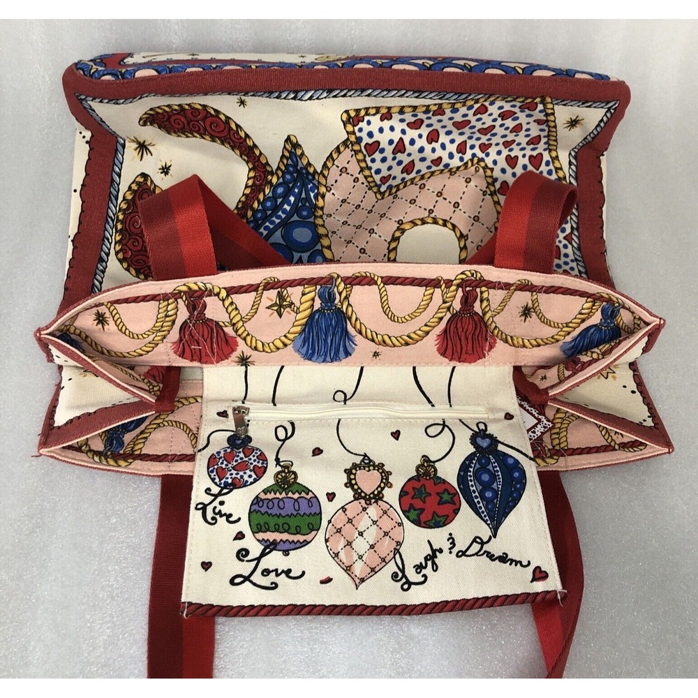 BRIGHTON Celebrate Holiday Tote New With Tags Retails for $150 - Picture 11 of 16